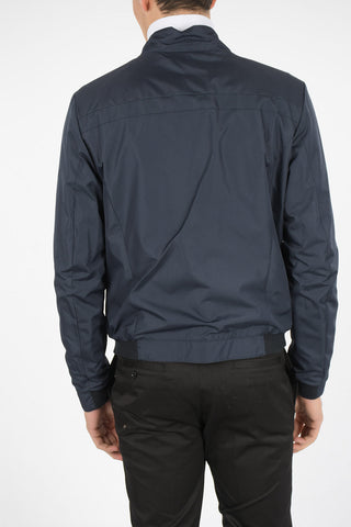 Leather Jacket with Zip Closure