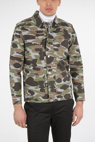 Denim Camouflage Jacket