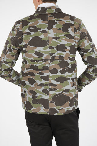 Denim Camouflage Jacket