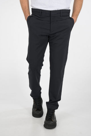 Pantalone Piping in Lana Vergine