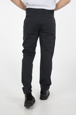 Pantalone Piping in Lana Vergine