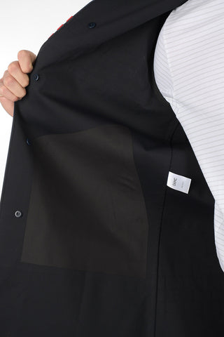 Single Breasted Chesterfield Coat