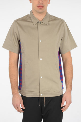 Stretch Cotton Short Sleeve Shirt