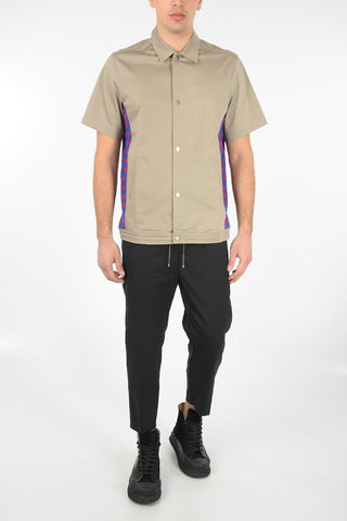 Stretch Cotton Short Sleeve Shirt
