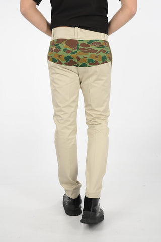 Chino Pants with Camoflage Detail