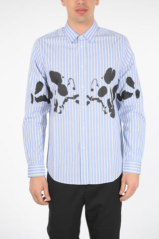 Camicia a Righe Stampata