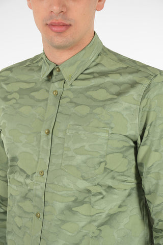 Camicia Button-Down Ricamata