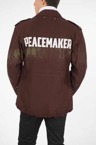 Printed Crop Parka