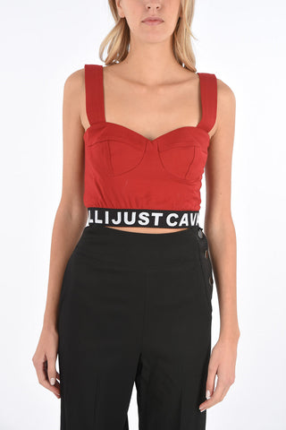 sweetheart neckline crop bustier top