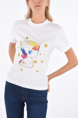 printed crew-neck t-shirt