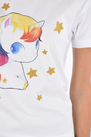 printed crew-neck t-shirt