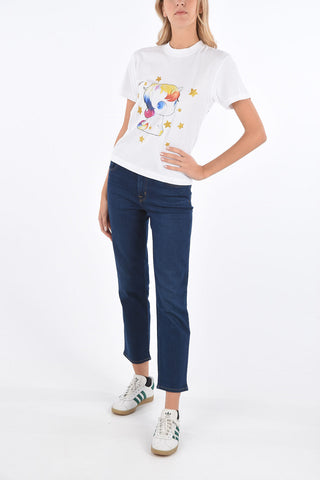 printed crew-neck t-shirt