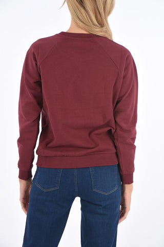 embroidered crew-neck sweatshirt