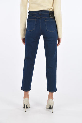 Mid-rise waist ADELE straight fit jeans