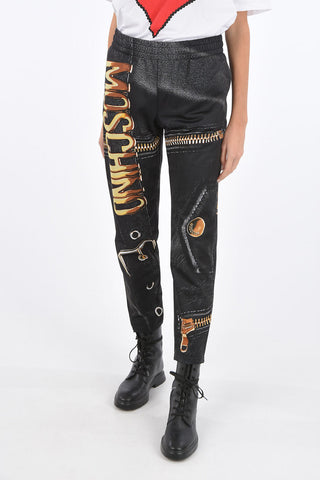 COUTURE! pantalone jogger stampato