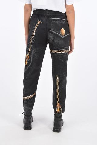 COUTURE! pantalone jogger stampato