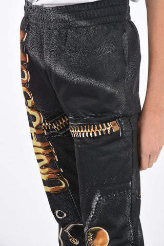 COUTURE! pantalone jogger stampato