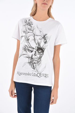 printed crew-neck t-shirt