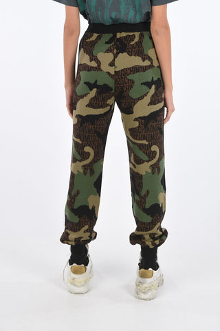 COUTURE! camouflage drawstring waist jogger pants