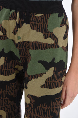 COUTURE! camouflage drawstring waist jogger pants