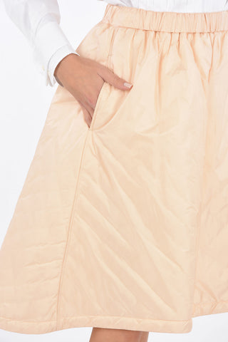 Quilted Drawstring LARS QT 2 Pocket Skirt