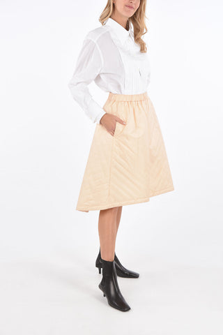 Quilted Drawstring LARS QT 2 Pocket Skirt