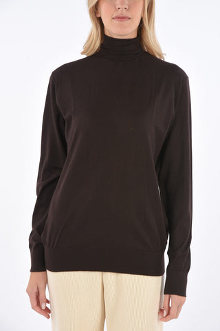 cashmere turtle-neck sweater