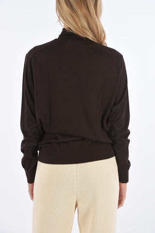 cashmere turtle-neck sweater