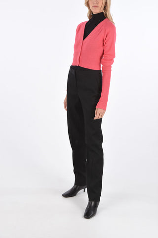 cashmere cropped cardigan