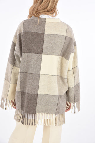 Plaid Sweater LYRA with Pockets
