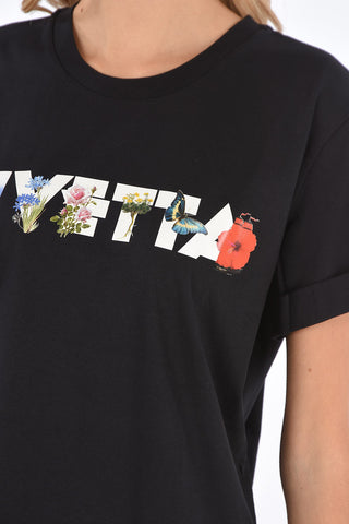 printed crew-neck t-shirt