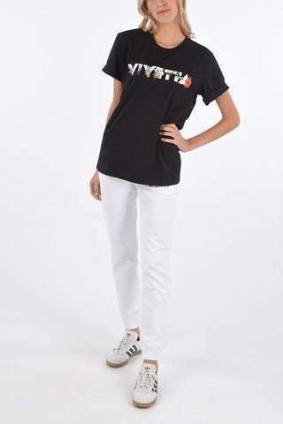 printed crew-neck t-shirt