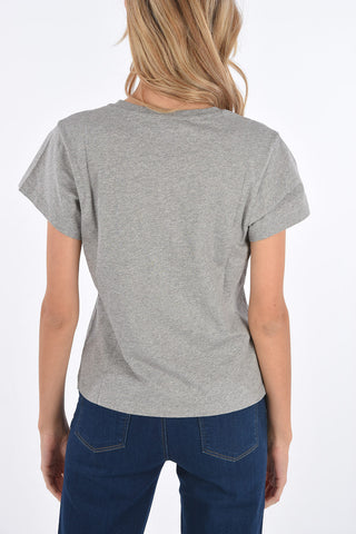 t-shirt FLOCK TIGER girocollo