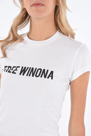 crew-neck FREE WINONA t-shirt