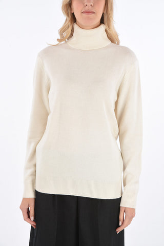 cashmere turtle-neck sweater