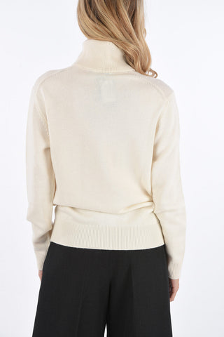 cashmere turtle-neck sweater