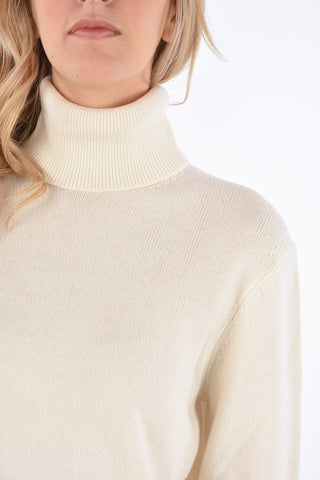 cashmere turtle-neck sweater