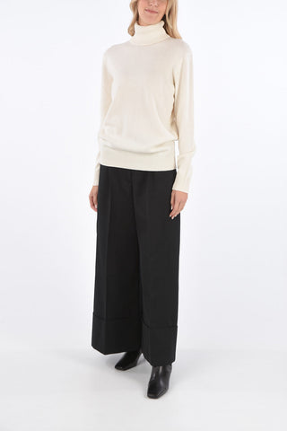 cashmere turtle-neck sweater