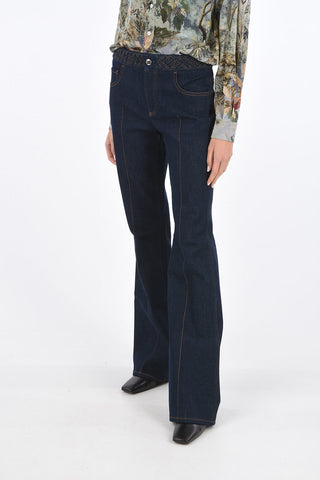 Dark Wash Stretch Bootcut Denims