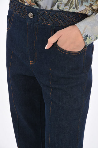 Dark Wash Stretch Bootcut Denims