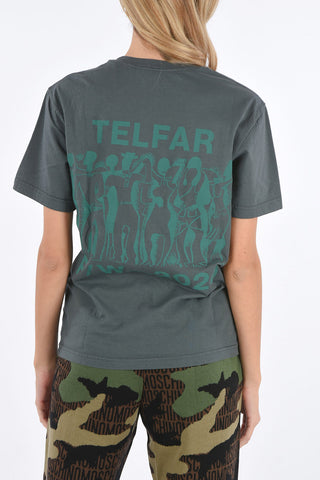 Printed oversized T-shirt