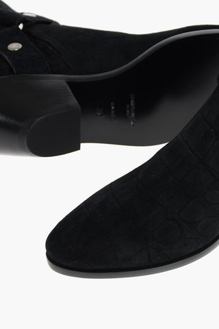 Western Suede FAKE COCCO KENYA Booties