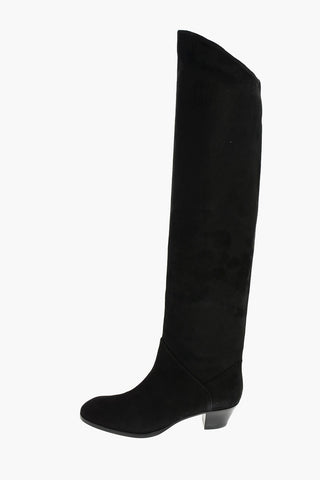 Stivali Sopra al Ginocchio SIENNA BOOT in Camoscio