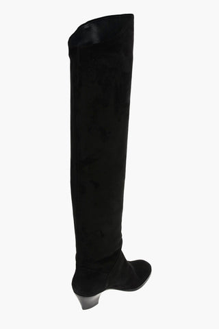 Stivali Sopra al Ginocchio SIENNA BOOT in Camoscio