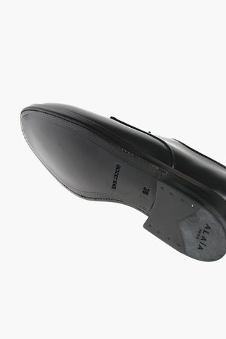 Laced VEAU SPORTIF Derby Shoes Metal Eyelet 