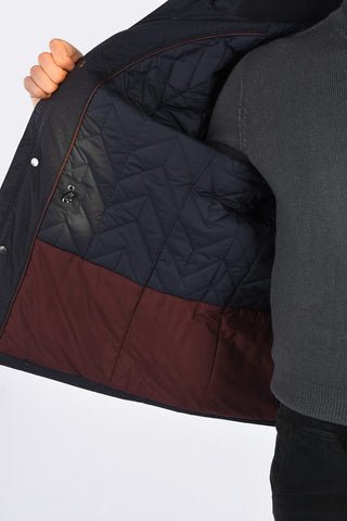 ID Multipocket Padded Jacket with Removable Hood