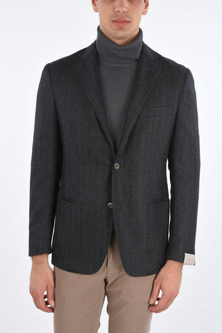 CC COLLECTION Side Vents RIGHT Shadow Stripes Blazer