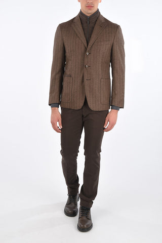 CC COLLECTION RIGHT Semi-quilted Blazer with Removable Details