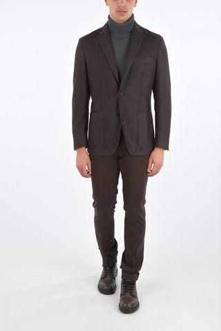 ID Pheasant's Eye Blazer with Patch Pockets