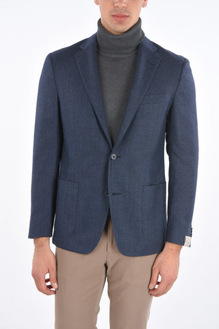 District Check Blazer GATE with Patch Pocket